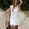 Women Casual Beach Short Dress - Plenty of Waist