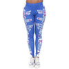 Aztec Printed Leggings - Plenty of Waist