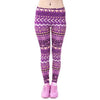 Aztec Printed Leggings - Plenty of Waist