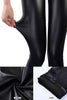 Heather Leather Leggings - Plenty of Waist