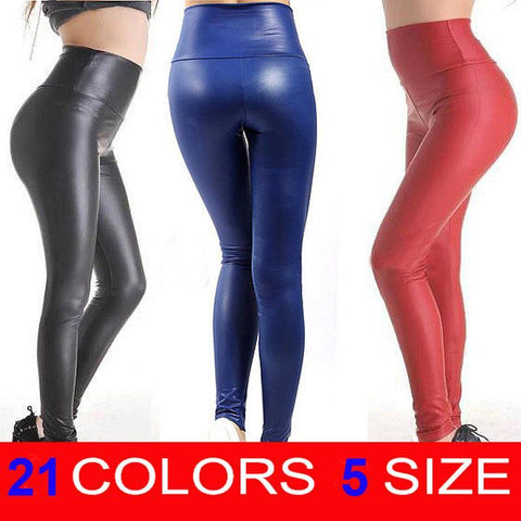 Leona Rivas Leather Leggings - Plenty of Waist