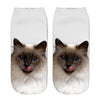 3D Cat Printed Anklet Socks NEW 2018 - Plenty of Waist