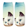 3D Cat Printed Anklet Socks NEW 2018 - Plenty of Waist