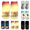 3D Cat Printed Anklet Socks NEW 2018 - Plenty of Waist