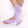 Half Toe Yoga Socks - Plenty of Waist