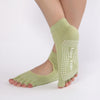 Half Toe Yoga Socks - Plenty of Waist