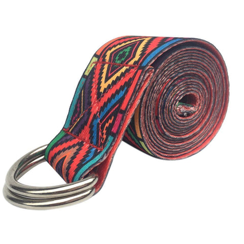 Tribal Yoga Stretch Belt - Plenty of Waist