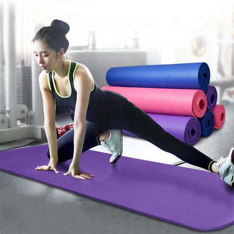 Fit-X Thick Yoga Mat - Plenty of Waist